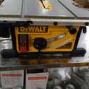 DEWALT Table Saw 10 Inch with Foldable Rolling Table Saw Stand, 15 Amp, 4800 RPM, 32-1/2-Inch Rip Capacity (DWE7491RS)