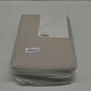 Storage Bins Large Fabric Storage Baskets for Shelves 3 Pack, Decorative Linen Closet Baskets with Handles for Organizing, Shelf, Clothes, Home, Office, 15x11x9.5Inches (Beige&White)