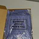 Riyiper 4 Pack Women's Deep V Neck T-Shirts, Long Sleeve Slim Fitted Tee Tops Casual Fall Basic Tee Shirts (Medium, Black, Gray, White, Haze Blue)