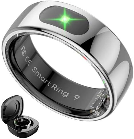Smart Ring Remote Controll Phone Tracking Sport (Gray, Size 10)