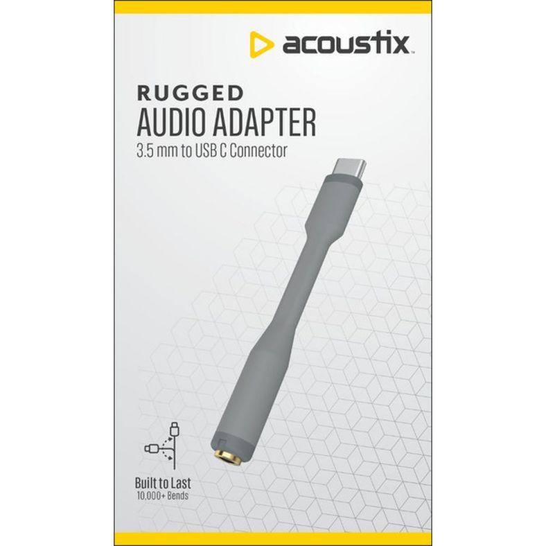 Rugged Audio adapter 3.5 mm to USB-C connector