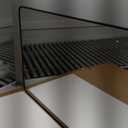 Delma Bathroom Mirror, Black Framed Bathroom Mirror for Over Sink, High-Definition Vanity Mirror, Versatile Mirror for Bathroom, Hangs Horizontally or Vertically(40x28, Black)