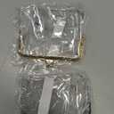 Clear Coin Purse Transparent Change Purse Small Wallet Money Bags Iron Mouth Clip Bag Portable Coin Bags Multifunctional Lipstick Bags 2PCS