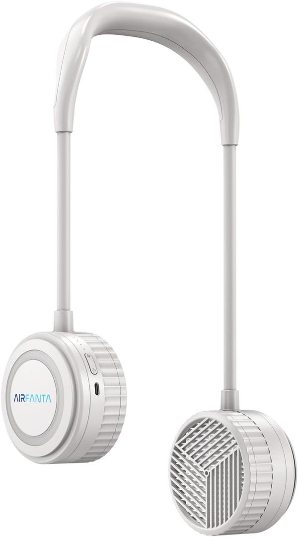 Personal Wearable Laminar Air Purifier High Efficient (White)