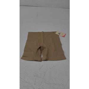 Ultralight Seamless Shapewear Short (Size Medium-Large, Almond)