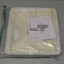 GRANNY SAYS Storage Cubes, 11x11 Cube Storage Bins with Metal Frame, Collapsible Cube Storage Organizer, Fabric Cubby Bins for Shelves, Closet, Ivory, 4 Pack