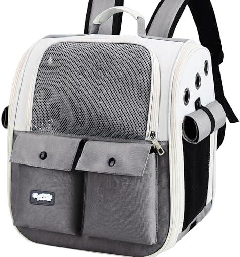 CMP – Cat Backpack Carrier – Airline Approved Dog Carrier for Small Dogs, Cats & Pets – Ventilated Backpack Pet Carrier for Travel, Hiking, Vet Trips – Soft Sided Puppy Carrier Bag with Padded Straps