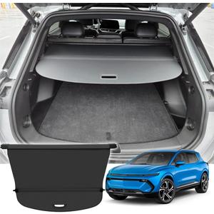 Retractable Cargo Cover for Chevrolet Equinox EV 2024 2025 2026 Security Shade Tonneau Cover Anti-Peeping Luggage Privacy Screen Black(Not for Equinox)