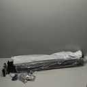 36" Black Corner Post Cable Railing, 90 Degree L-Drilled One-Post Corner Solution for Deck Railing System, Heavy-Duty Stainless Steel T304 Corner Handrail Post for Indoor Outdoor Deck Balcony