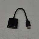 PHILIPS HDMI to VGA Adapter, Male to Female, Compatible for Computer, Desktop, Laptop, PC, Monitor, Projector, HDTV, Chromebook, Roku, VGA Cable Required, Black, SWV9200E/27 (1 Pack)