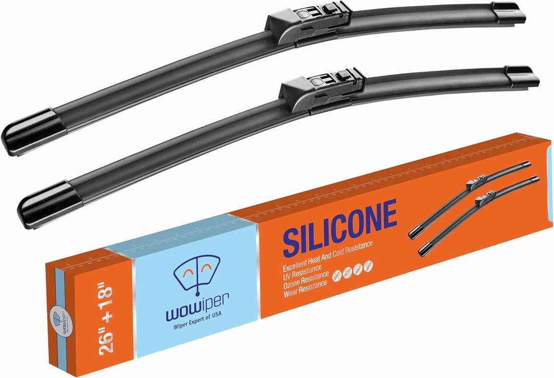 OEM 26"18" Top Lock Silicone Wiper Blade Replacement for Subaru Outback Legacy 2023-2020 Subaru Legacy 2023-2020 Superior Windshield Wiper Blade(Set of 2)