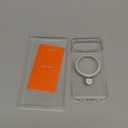 TORRAS Slim Magnetic Stand for Google Pixel 10 Pro Case/Pixel 10 Case Clear, Ultra Thin Open Edge Design, Never Yellowing, Fit for MagSafe with Kickstand, Caseless Touch Grip Ostand Case, Clear