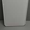 KitchenAid Classic Plastic Cutting Board with Perimeter Trench and Non Slip Edges, Dishwasher Safe, 12 inch x 18 inch, White and Gray