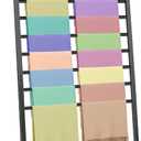 Hijab Organizer, 10 Tier Metal Scarf Holder Organizer, Freestanding Scarf Shawl Display Stand Belt Holder for Boutique, Retail Store, Bedroom, Clothing Store(Black,57" X 31.5" X 15.75")