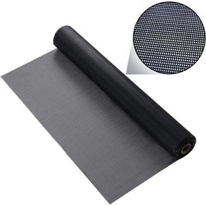 Window Screen Replacement 72"*100' Thicken Charcoal Fiberglass Screen with Better Vision Mesh Families Door Repair Kit Easy to Install Suitable for Windows, Doors and Porches