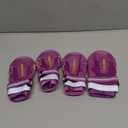 QUMY Dog Shoes for Large Dogs, Medium Dog Boots & Paw Protectors for Winter Snowy Day, Summer Hot Pavement, Water-Resistant in Rainy Weather, Outdoor Walking, Indoor Hardfloors Skid-Resistant Sole Size 5