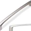 10 Pack 7-1/2 Inch Kitchen Cabinet Handles Brushed Satin Nickel Cabinet Pulls Silvery Drawer Pulls Zinc Alloy Kitchen Hardware