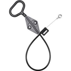 Recliner Cable D Ring Handle Recliner Release Cable Compatible with Lazyboy Couch Sofa,22inch Length Replacement Recliner Pull Cable