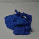 Sexyasasii Women Tennis Dress with Built in Shorts and Bra Sleeveless Casual Backless Golf Dress Athletic Dress with Pockets (Medium, Blue)