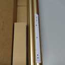 IFELS Heavy Duty Curtain Rods for Windows 28 to 48 Inch, 1 Inch Gold Curtain Rods for Outdoor, Farmhouse, Bedroom, Kitchen, Living Room, Adjustable Easy Install Curtains Rod (A2,Gold,30"-60")