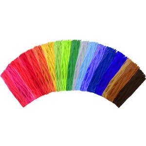 Craft Pipe Cleaners Proffessional 1000 Pcs 25 Colors, Pipe Cleaners Craft Supplies and Chenille Stems or Pipecleaners, Pipe Cleaners Bulk, for Crafts, Gift Wrapping and Party Decorations.