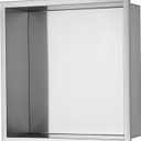 VEVOR 13 x 13 Inch No Tile Shower Niche 304 Stainless Steel, 13x13'' - Single Layer