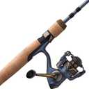 Pflueger President Spinning Reel and 4'8" Rod Combo, Ultra Light, 2-Piece Graphite Rod, Size 20 Reel, Aluminum Spool