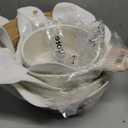 CAROTE 14 Pcs Pots and Pans Set Nonstick,Cookware Set Kitchen Cooking Set with Utensil and Pan Protectors (Cream White)