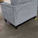 Emerald Home Furnishings, Daria Chair, Grey