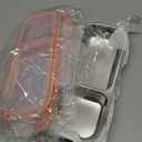 Greentainer 3 Pack Stainless Steel Snack Containers with Lids, Leakproof Lunch Box Containers, Reusable 2 Compartment Snackle Box, Grab and Go lunchable container for Travel