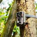 GardePro E5S Trail Camera (Non-Cellular, Non-WiFi), 64MP Photo & 1296P HD Video, 0.1s Trigger, 100ft No-Glow Night Vision, Motion Activated Wildlife Camera