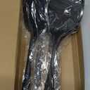 Silicone Spatula Set, 600F Heat Resistant Silicone Spatula Turner Flipper for Cooking, Non Stick and Non Scratch Kitchen Utensils for Eggs & Pancakes, 4 Pack, Black