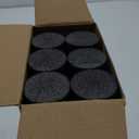 Comfyanno Under Door Draft Stopper - Bottom Door Gap Filler & Seal - Windproof Coating Cover - Fits 30 to 36 Door - Block Noise, Sound, Cold Air, Light, Wind - Easy Install Draft Blocker - Black (36'' -1 pack, Black)