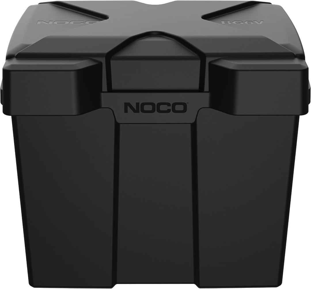 NOCO Snap-Top BG6V Battery Box, Single 6V Battery Box for Marine, Automotive, RV, Boat, Camper and Travel Trailer Batteries