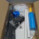 Chamvis Balloon Arch Kit, 9FT Height & 10FT Width Adjustable Balloon Arch Stand Frame Garland Stand: Wedding Baby Shower Birthday Photo Backdrop