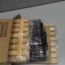 Wire Storage Basket for Kitchen Pantry: GGIU Stackable Kitchen Counter Organizers - Wire Organizing Bin for Produce Vegetable Potato and Onion Black