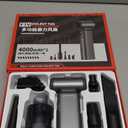 WINGDA Electric Air Duster Rechargeable,110,000 RPM Compressed Air Duster with 100-Speed,Cordless Air Duster for Cleaning PC, Keyboard,Car,Computer Duster Kit,Air Gun Blower for Home & Outdoor Use