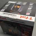 T-fal Infrared Air Fryer, 2x Faster Than Traditional Heating*, Large Air Fryer Toaster Oven Combo, 6 Qt Digital Touch Screen, 7-in-1 Cooking Functions, No-Shake Technology, 1550W, Black,