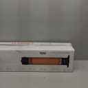 Patio Heaters for Outdoor Use, Haimmy 34-Inch 1500W Indoor & Outdoor Electric Infrared Heater with 3 Heat Levels, IPX5 Waterproof, Tip-Over & Overheat Protection, Instant Heating for Patio, Garage