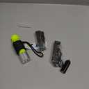 Diving Flashlight with Rechargeable Power Scuba Dive Light IPX8 Waterproof Underwater Flashlight Snorkeling Diving LED High Lumens Torch, 3 Modes with Charger for Underwater Sports (2Pack)