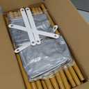 Sign holder, Adjustable Wedding Sign Holder, Welcome Sign Stand With Leather Sign Hanging Straps, 71x31x 20 Heavy Duty Ease Sign Stand for Wedding, Bridal Shower, Birthday Party, Baby Shower or Any Event (Gold, M)