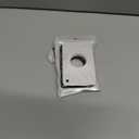 2 x Compatible with Apple Airtag Wallet Holder 2 Pack, Lightweight GPS Tracker Cover Compatible with Airtag for Wallet, Purse, Handbag, Keys, Clutch Bag (Black/White)