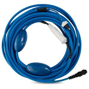 60ft Blue Cable Only Compatible with Dolphin Pool Robot Nautilus CC Plus [Non WiFi], M200, 9995862, Includes 2 Big Floats and Swivel for Tangle-Free Operation