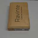 Ravinte 30 Packs (15 Pairs) 3/8" Inset Matte Black Cabinet Hinge,Self Closing Hinges for Kitchen/Bathroom/Furniture Cabinets & Doors,Decorative Cabinet Hardware Kitchen Cabinet Hinges with Door Bumper