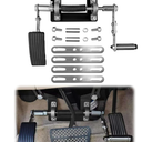 Adjustable Left Foot Accelerator Pedal for Handicap Driving - Easy Up & Switch with Right Foot - Foldable & Fits Automatic Transmission Vehicles