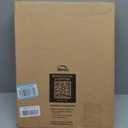Bemis 500EC Durable Wood Toilet Seat with Easy Clean Hinges, Made in USA, Round, Biscuit