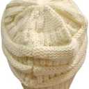 C.C Trendy Warm Chunky Soft Stretch Cable Knit Beanie