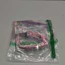 Lionheart glory Pink Plaid Dog Collar, Adjustable Dog Collar with Bowtie, Pet Gift Girl Collar for Dog Soft Bowtie Dog Collars for Large Dogs (Large (Pack of 1)