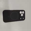 Miracase Magnetic for iPhone 17 Pro Case, Compatible with MagSafe, Integrated Silicone Camera Control Cover, 3.0mm Thicken Shockproof Drop Protection Phone Case for 17 Pro, Black