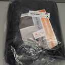 Magnetic Thermal Insulated Door Curtain for 36"x 80" Doors, Heavy-Duty Oxford Fabric Door Cover for Heat Insulation, Magnetic Closure Blanket for Doorway to Keep Warm in Winter Cool in Summer (Black)